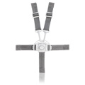 Flair Replacement Harness/Buckle White/Gray - 