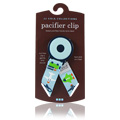 Pacifier Clip White Vroom - 