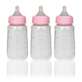 Gerber first essentials clear view bottle 5oz, 3pk, slow flow, silicone - 