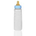 Gerber first essentials clear view bottle 9oz, 1pk, med flow, silicone - 