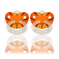 Sports orthodontic pacifier sz1, 2pk, silicone - 