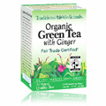 Organic Green Tea with Ginger 