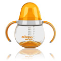 mOmma Spill Proof Cup w/ Dual Handles Orange - 