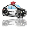 Soft Novelty Lunch Kit Cars & Trucks Police Car - 