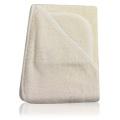Organic Cotton Terry Hooded Towel Set Ecru - 