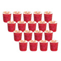 Holiday Candles Peace Ruby Ruby Red Votives - 