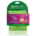 String Bags Lime Natural Cotton & Eco-Friendly Dyes Tote Handle - 
