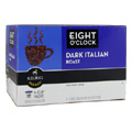 Gourmet Single Cup Coffee Dark Italian Roast Eight O'Clock - 