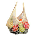 String Bag Tote Handle Natural Cotton Natural - 