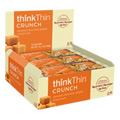Think Thin Crunch Bars Caramel Chocolate Dipped Mix Nuts - 
