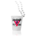 Bachelorette Shotglass Necklace White - 