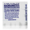 Bachelorette Napkin Trivia Game - 