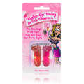Light Up Dicky Drink Charms Purple & Red - 