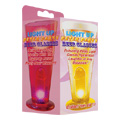 Party Pecker Light Up Beer Glass Red - 