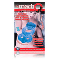 The Macho Vibrating Double C-Ring Blue - 