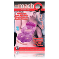 The Macho Vibrating Double C-Ring Purple - 