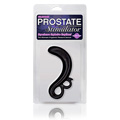 Silicone Prostate Stim. 2 Holes Black - 