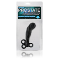 Silicone Prostate Stim. 3 Holes Black - 