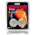 Adam Male Cock n Load C Rings - 