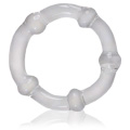 Glass Cockring 45mm Clear - 