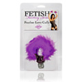 Fetish Fantasy Series Feather Love Cuffs Purple - 