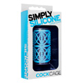 Simply Silicone C Cage Sky Blue - 