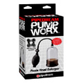Pump Worx Penis Head Enlarger Black  - 