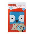 Zoo Fold & Go Placemat Owl - 