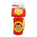 Zoo Straw Bottle Monkey - 