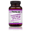 Pantothenic Acid, B5, 500mg - 