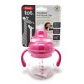 Transitions Soft Spout Sippy Cup with Removable Handles 6 oz Pink - 