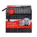 Grey FEATHER GRAB & GO wet/dry bag - 