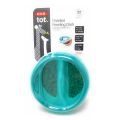 Divided Feeding Dish with Removable Ring  Teal - 