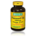 Flaxseed 1000mg Oil with Organic High Lignan - 