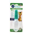 Finger Toothbrush w/ Carrying Case Green - 