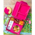 OmieBox Kids Thermos-Insulated Bento Box Pink Berry -  