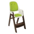 Tot Sprout High Chair Combo Green/Walnut - 