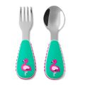 Zootensils Fork & Spoon  Flamingo - 