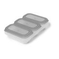 4 oz Containers Grey / White - 