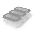 6 oz Containers Grey / White - 