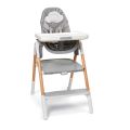 Sit To Step High Chair Grey / White - 