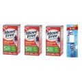 3 Pack Advanced plus MSM with FREE Lysol To Go Disinfectant Spray Crisp Linen - 
