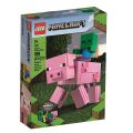 Minecraft BigFig Pig with Baby Zombie Item # 21157 - 