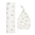 gift set hat and swaddle star - 