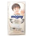 Moony Pull-Ups Diaper Natural Type Pants, Size L, 36 pcs for 9-14 kg Baby