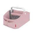 Nursery Style Light-Up Diaper Caddy Pink Heather - 