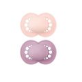 Matte Non Deco Pacifier Girl for 6-16 Months - 