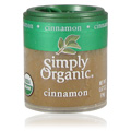 Simply Organic Cinnamon Ground 3% Oil 