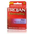 Trojan Duo Vibrating Ring - 