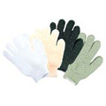 White Exfoliating Gloves - 
